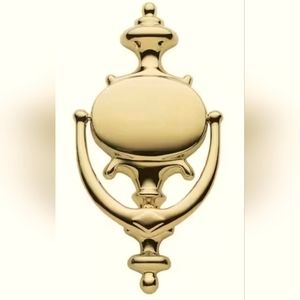 Baldwin Imperial Polished Brass Door Knocker New In Package